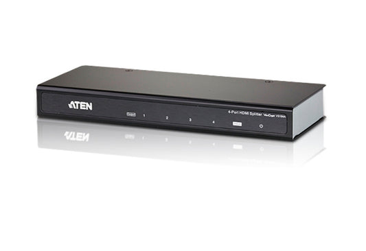 4-PORT HDMI SPLITTER SUPPORT 4K