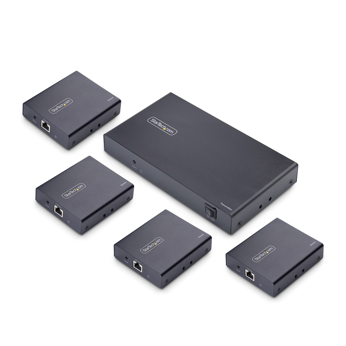 StarTech 4-PORT HDMI EXTENDER/SPLITTER - 1X4 HDMI OVER ETHERNET KIT