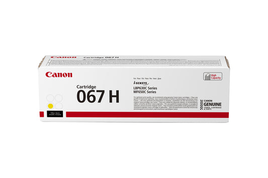 CANON CARTRIDGE 067 H YELLOW