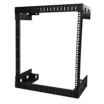 12U 19in wall mount network rack w/12in mounting depth is EIA/ECA-310 compatible