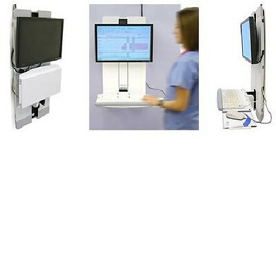 Ergotron 60-593-216 StyleView Vertical Lift, High Traffic Areas (White)