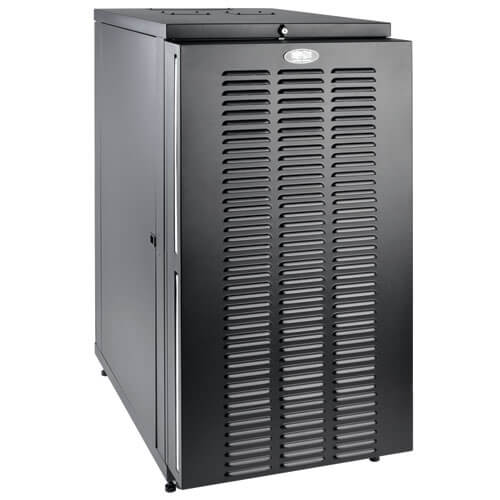 SmartRack 24U Standard-Depth Rack Enclosure Cabinet for Harsh Environments
