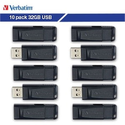 Verbatim 32GB SnG USB Flash Drive 10pk