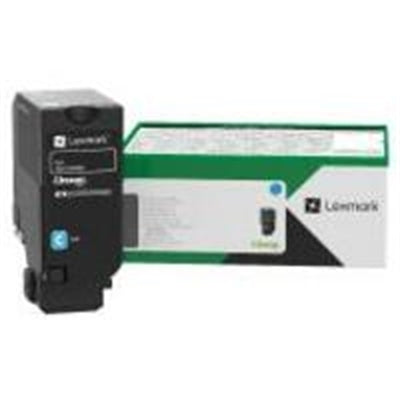 LEXMARK CYAN HIGH YIELD RETURN PROGRAM TONER CARTRIDGE