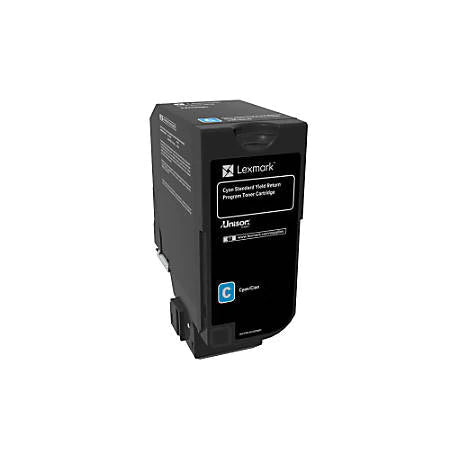LEXMARK CS720 CS725 CX725 CYAN SYIELD RETURN PROGRAM TONER CARTRIDGE
