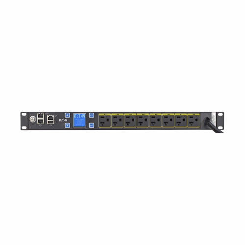 Eaton Metered Input rack PDU, 1U, 5-20P, L5-20P input, 10 ft cord, Single-phase,