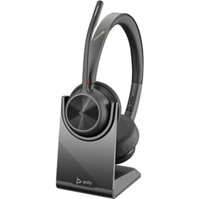 HP POLY VOYAGER 4320 HEADSET +BT700 DONGLE +CHARGING STAND