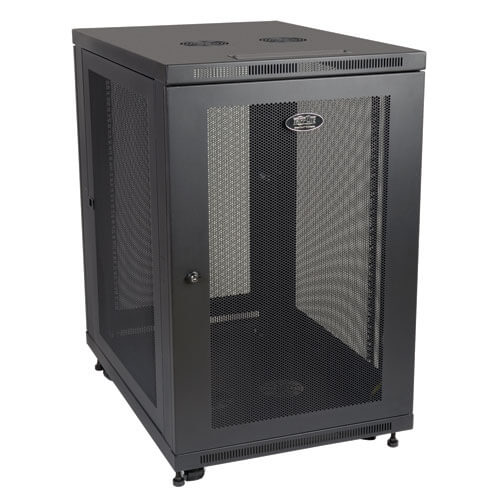 18U Rack Enclosure Server Cabinet 33 inch Deep w/ Doors & Sides