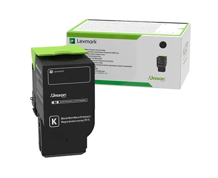 Lexmark 78C1UKE Black Corporate Toner Cartridge - Black - 10500 page - High Yiel