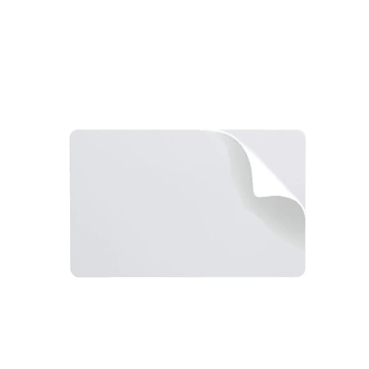 Fargo ULTRACARD 10MIL ADHESIVE-BACKPVC CARDS;5