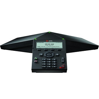 HP POLY TRIO 8300 IP CONFERENCE PHONE AND POE-ENABLED NO RADIO