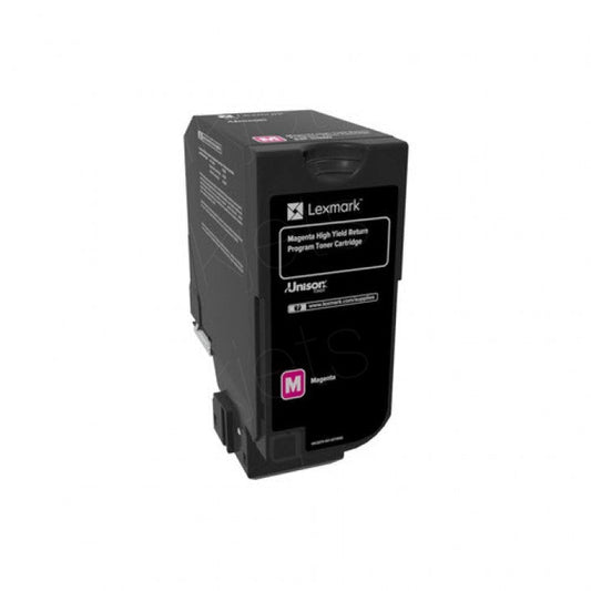 LEXMARK CX725 MAGENTA HIGH YIELD RETURN PROGRAM TONER CARTRIDGE