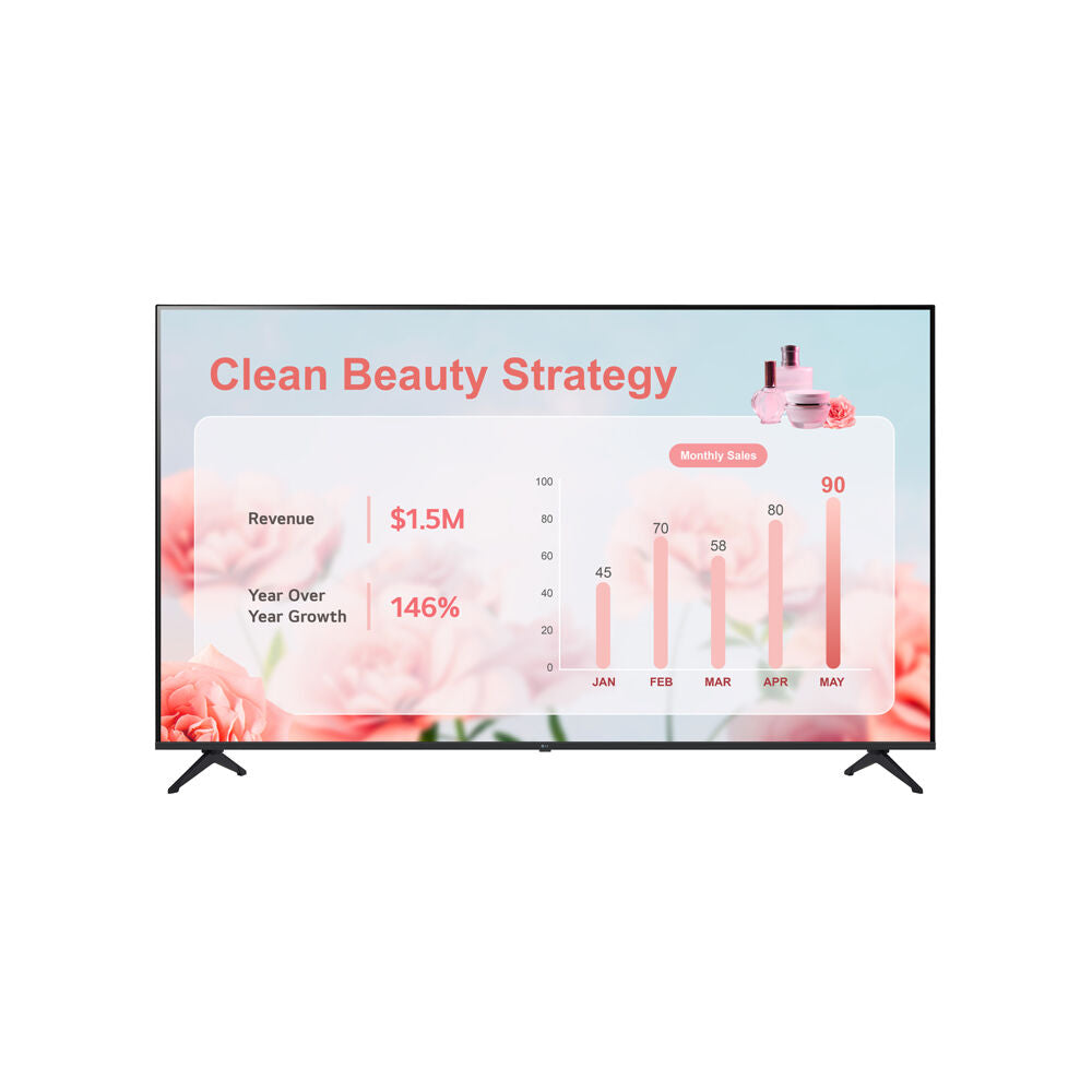 LG 86IN 3840X2160 4K UHD 300 CD.M2 RS-232C RJ45 WEBOS25
