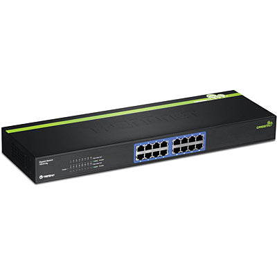 16 Port Gig GREENnet Switch