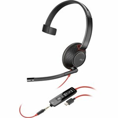 HP POLY BW 5210 USB-C HS +3.5MMP +USB-C/A MULTI 12