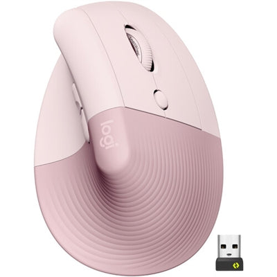 LOGITECH LIFT VERTICAL ERGONOMIC MOUSE ROSE MULTI 4
