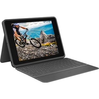 LOGITECH RUGGED FOLIO 7TH GEN IPAD GRAPHITE MULTI 4