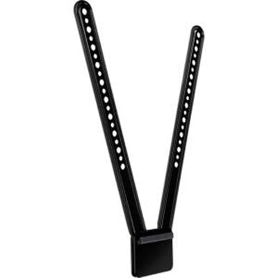 LOGITECH The TV mounts unique design allows MeetUp to be mounted above or below a monitor