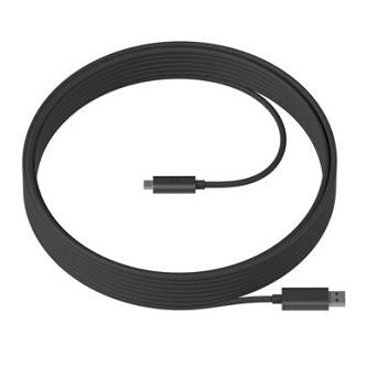 LOGITECH USB Cable - USB Type-A Left Connector - Male Left Gender - USB Type C Right Conn