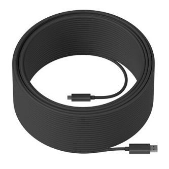 LOGITECH USB 3.2 Gen 2 active optical - USB Type A Left Connector - Male Left Gender - US