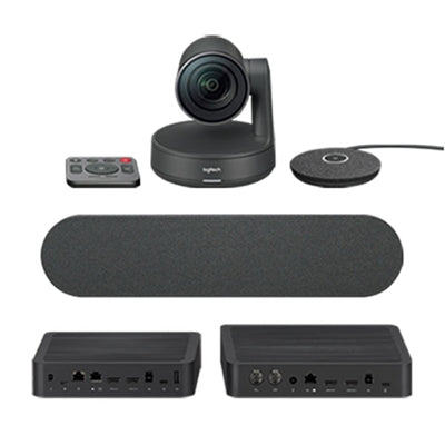 LOGITECH Ensure everyone is seen and heard in every video call with Logitech Rally Plus.