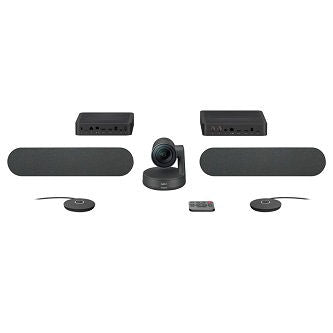 LOGITECH Ensure everyone is seen and heard in every video call with Logitech Rally Plus.