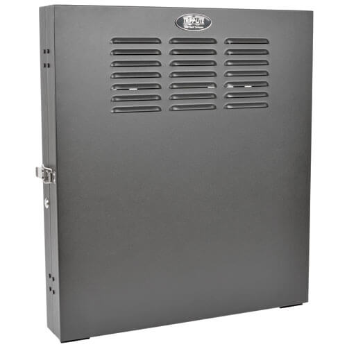 Tripp Lite series SmartRack 2U Low-Profile Vertical-Mount Switch-Depth Wall-Moun