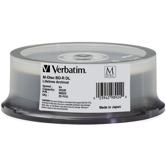 VERBATIM Projected lifetime of several hundred years (based on ISO/IEC 16963 testing) Imp