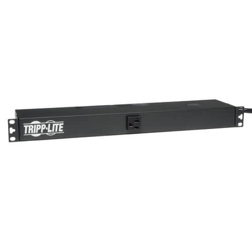 2.4kW Single-Phase 120V Basic PDU, 13 NEMA 5-15/20R Outlets, NEMA 5-20P Input, 1