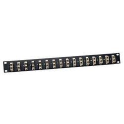 16-Port Fiber Patch Panel, 1U (SC/SC), Multimode or Singlemode