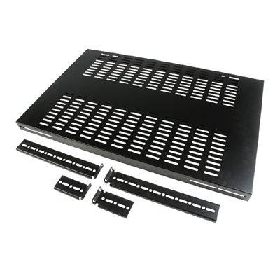 Startech DuraRak Adjustable Depth Universal Fixed Rack Shelf - (Ventilated)