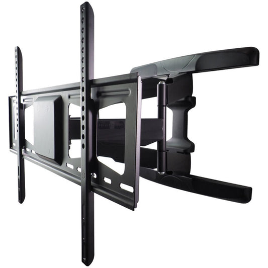 Premier Dual Arm Swingout Mount for Flat Panel Displays up to 95 lbs. Dual Stud - Black