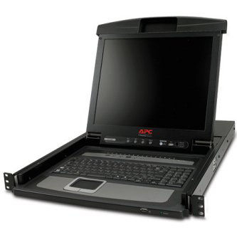 17" Rack LCD Console WITH Integrated 16