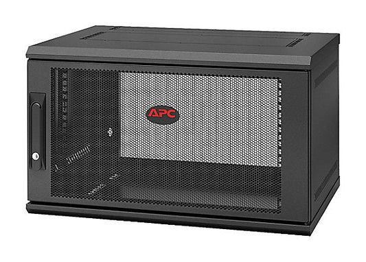 AMERICAN AR106SH4 - APC NetShelter 6U Wallmount Rack Enclosure Cabinet Single Hinged Swit