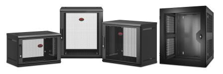 AMERICAN AR109SH6 - APC NetShelter 9U Wallmount Rack Enclosure Cabinet Single Hinged Serv