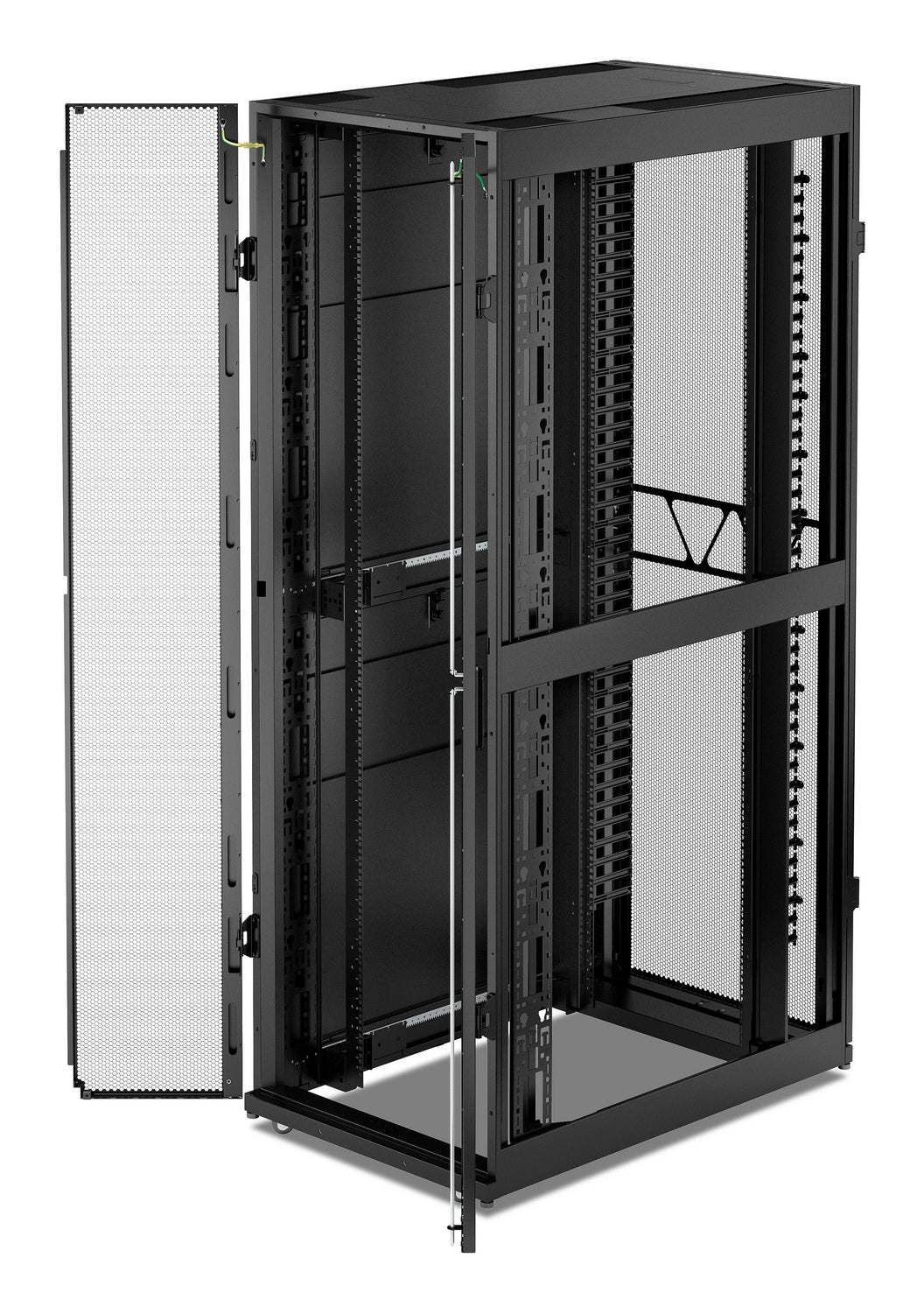 AMERICAN APC NetShelter SX Networking Enclosure Gen2, 48U,2258Hx750Wx1200Dmm, with vertic
