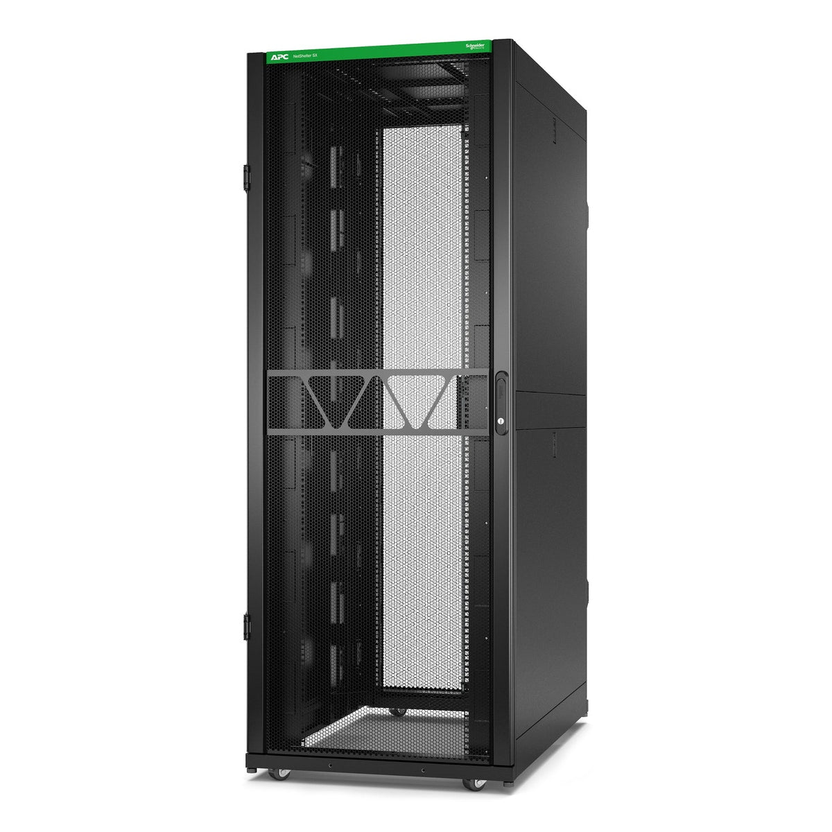 SCHNEIDER NETSHELTER SX GEN 2 42U SVR RACK ENCL 750MMX1200MM W/SIDES BLK
