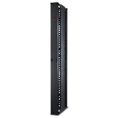 APC CDX, Vertical Cable Manager, 84"x6" wide, Double-Sided