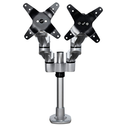 StarTech VESA 75x75/100x100mm heavy duty dual monitor mount for two displays up to 30in (