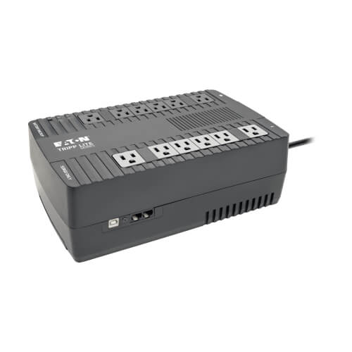Tripp AVR 750VA UPS 120V LINE-INT 12OUT 5-15R TEL USB - 750 VA