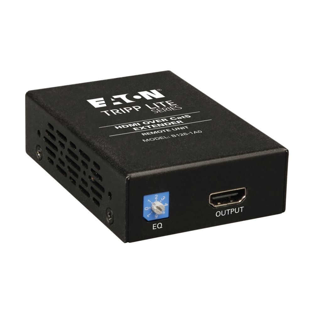 Tripp Lite HDMI Over Cat5 Extender Remote Unit - HDMI over Cat5/Cat6 Active Exte