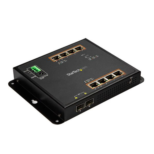 8 Port GbE Switch 2 SFP Ports