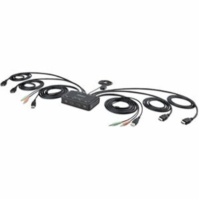 Startech 2-Port Dual-Monitor KVM Switch