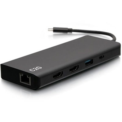C2G 4K USB C DUAL HDMI DOCK POWER