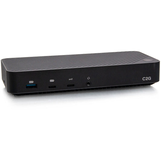 C2G Dual 4k USB A and USB C Hybrid Dock 130w