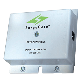 ITW 1 Gb rated, protects 4 pair CAT6 rated