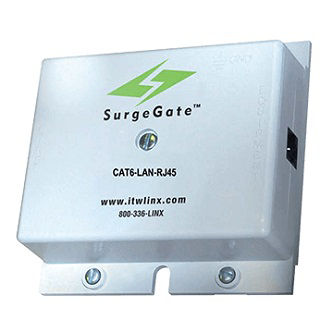 ITW 1 Gb rated, protects 4 pair CAT6 rated c