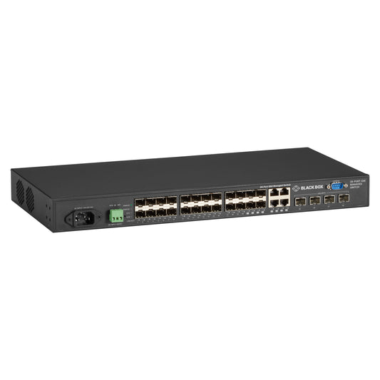BLACK BOX CORP GIGABIT MANAGED SWITCH SFP 28 PORT