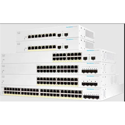 Cisco CBS220 Smart 8-port GE, Full PoE, Ext PS, 2x1G SFP