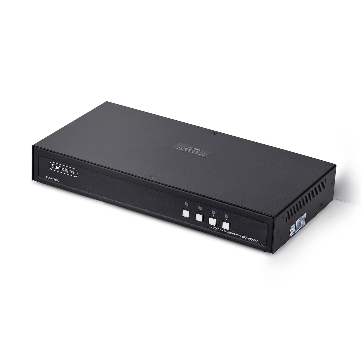 StarTech SECURE 4-PORT KVM 4K 60HZ - NIAP 4.0 CAC US BUILT